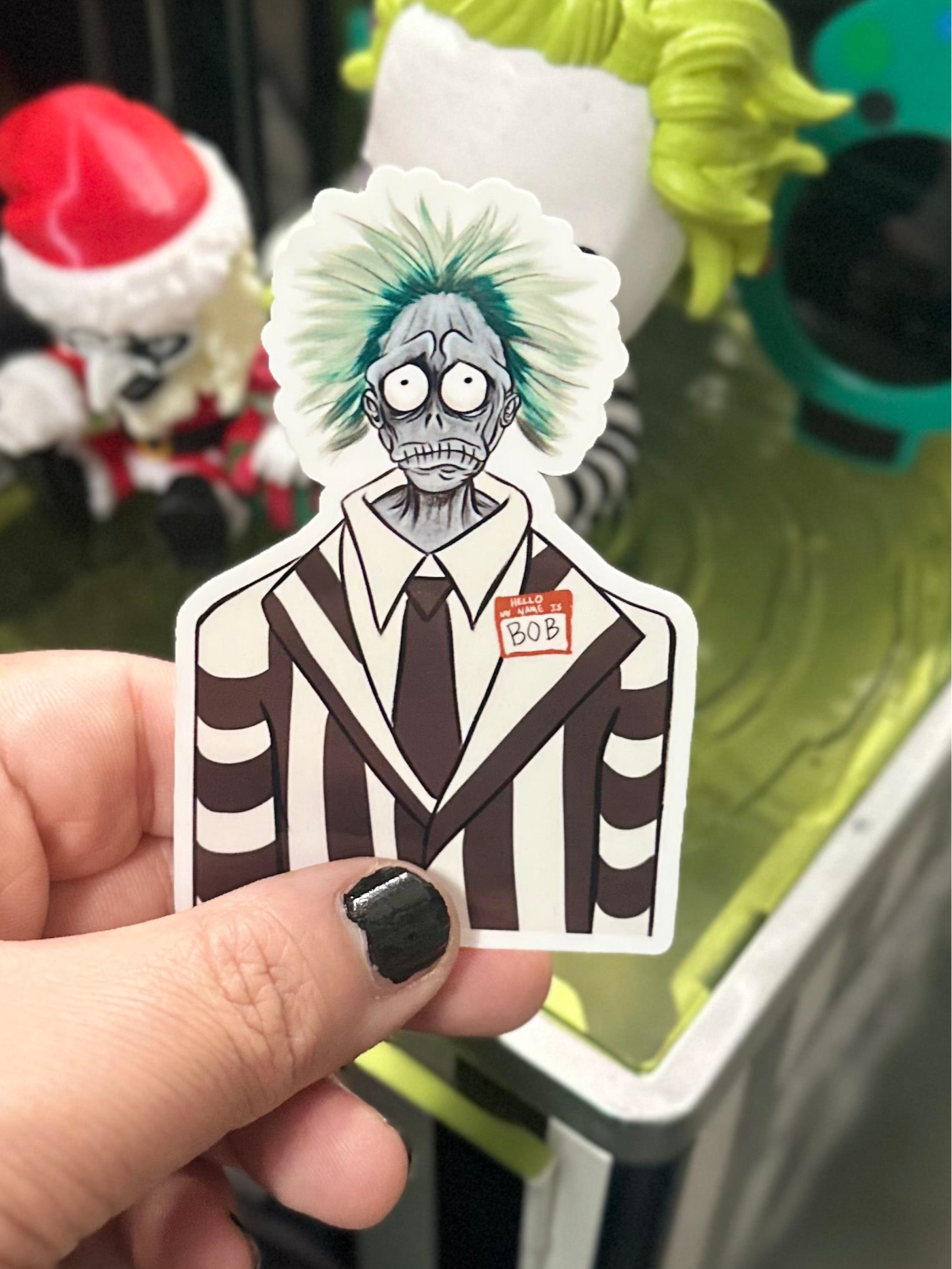Bob (beetlejuice) sticker